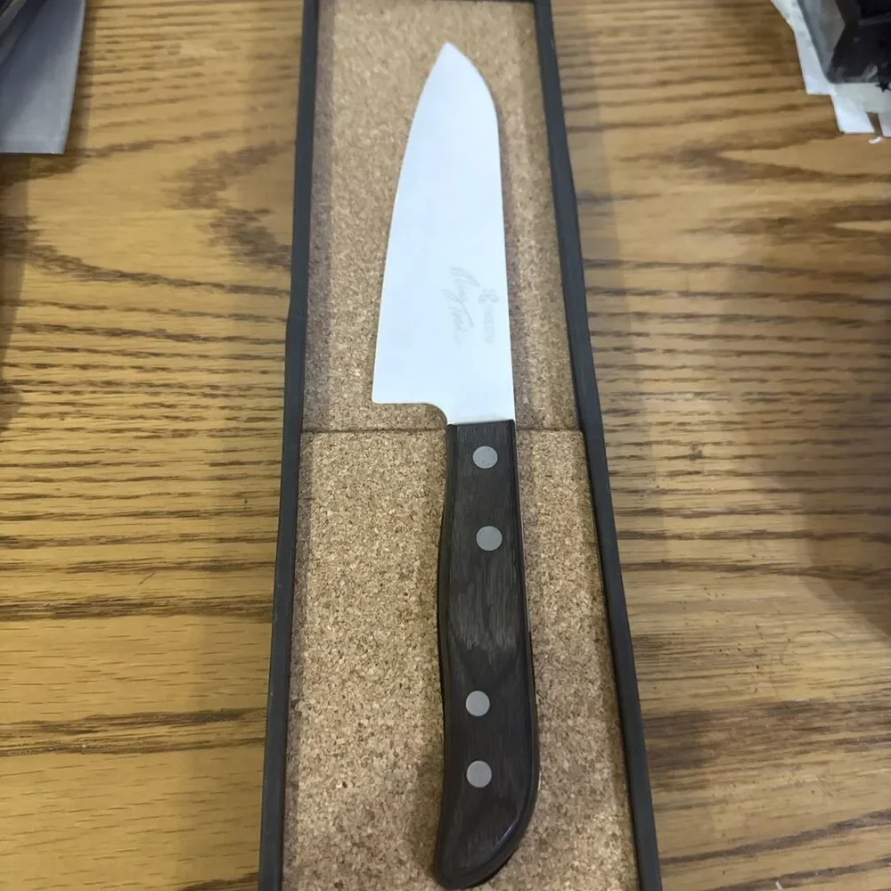 Vintage Kyocera Fine Ceramics Kitchen Knife KC-130 With Box Ming Tsai